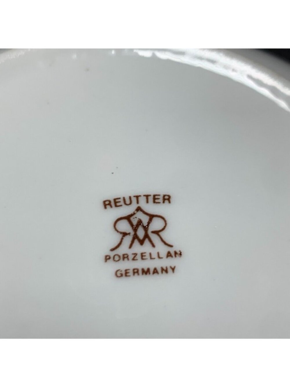 Reutter Porzellan Germany Teddy Bear Mini Dish Plate Set of 3 Trinket Tray - Picture 2 of 8
